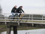 20130317 Biking to Belgium with Pepijn